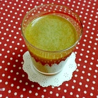 春菊とにんじんのドリンク